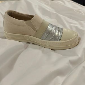 DRKSHDW BOAT SNEAKER IN NATURAL DENIM